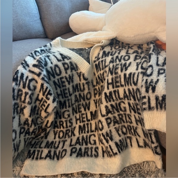 Helmut Lang oversized warm sweater - Picture 3 of 5